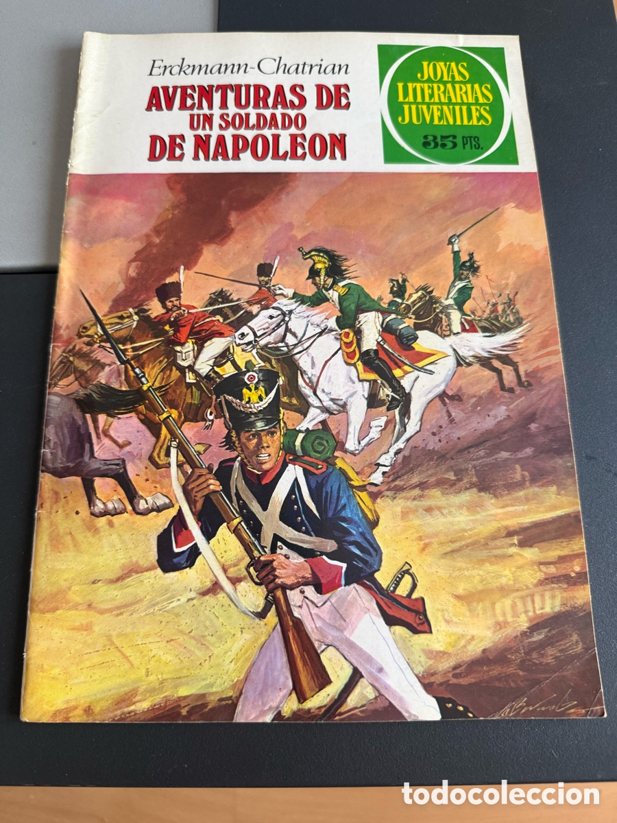 Tebeos: Joyas Literarias Juveniles. n 15. Aventuras de un Soldado de Napoleon. 5 Edici&oacute;n