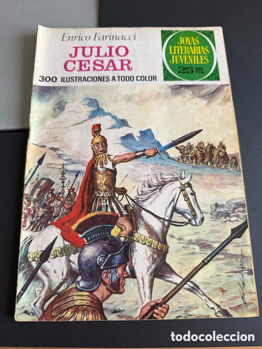 Tebeos: Joyas Literarias Juveniles. n 47. JULIO C&Eacute;SAR. 3 Edici&oacute;n
