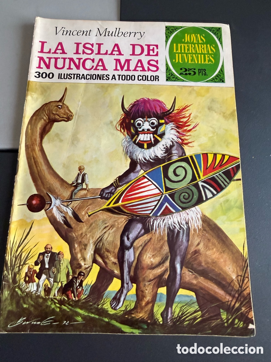 Tebeos: Joyas Literarias Juveniles. n 59. La Isla de Nunca Mas. 2 Edici&oacute;n