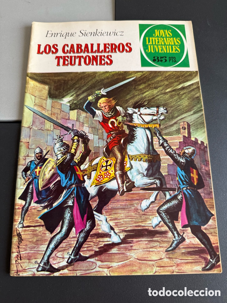 Tebeos: Joyas Literarias Juveniles. n 63. Los Caballeros Teutones. 3 Edici&oacute;n