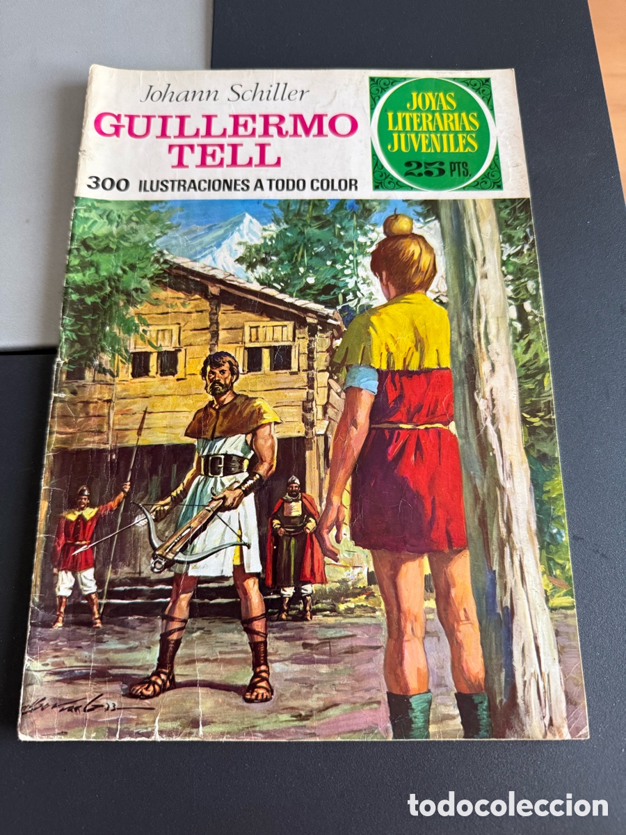 Tebeos: Joyas Literarias Juveniles. n 102. GUILLERMO TELL. 2 Edici&oacute;n