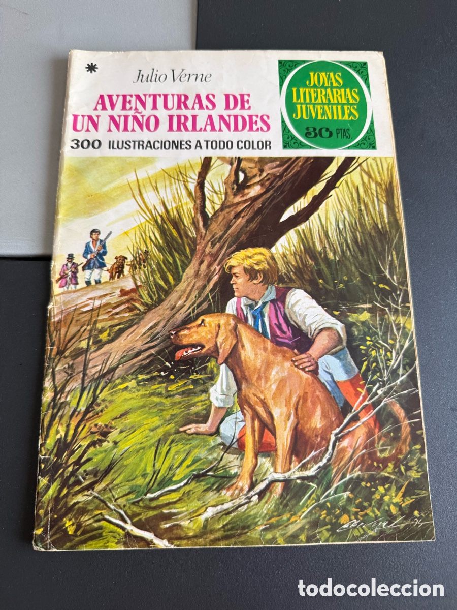 Tebeos: Joyas Literarias Juveniles. n 126. Aventuras de un Ni&ntilde;o Irland&eacute;s. 2 Edici&oacute;n