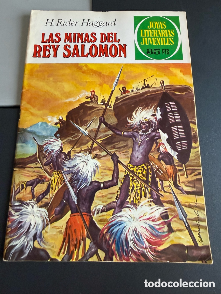 Tebeos: Joyas Literarias Juveniles n 156. Las Minas del Rey Salom&oacute;n. 2 Edici&oacute;n