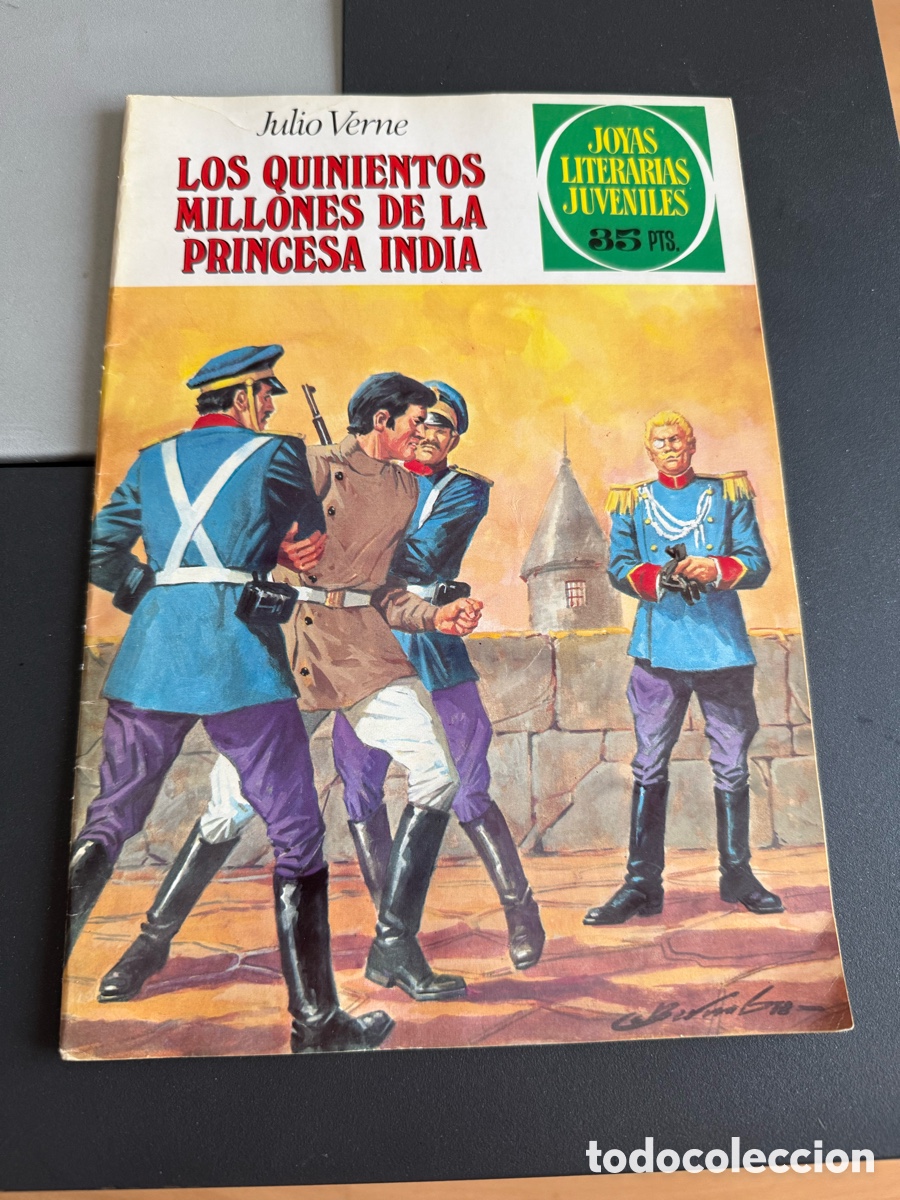 Tebeos: Joyas Literarias Juveniles n 211. Los Quinientos Millones de la Princesa India. 1 Edici&oacute;n