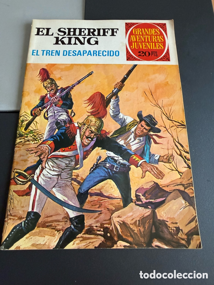 Tebeos: EL SHERIFF KING. n 6. 2 Edici&oacute;n. El Tren Desaparecido