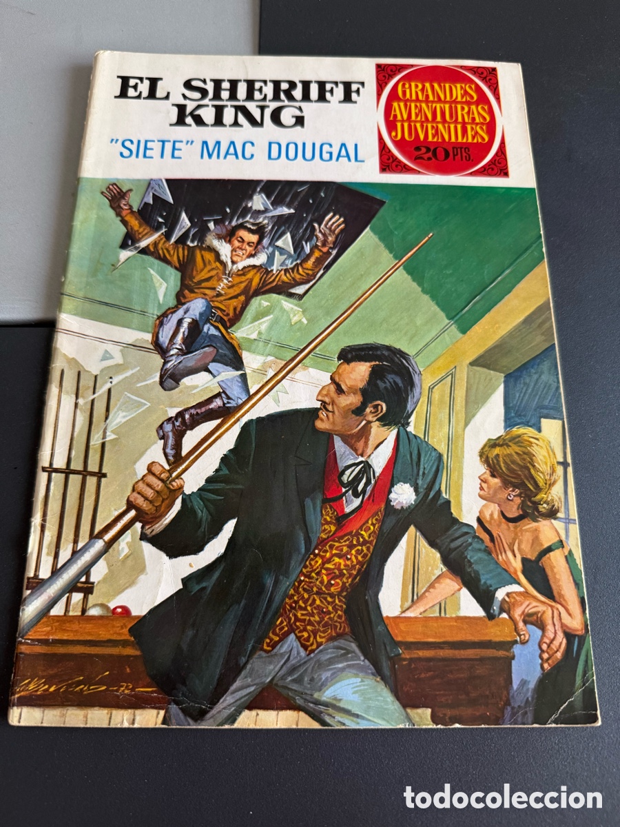 Tebeos: EL SHERIFF KING. n 22. 2 Edici&oacute;n. Siete Mac Dougal