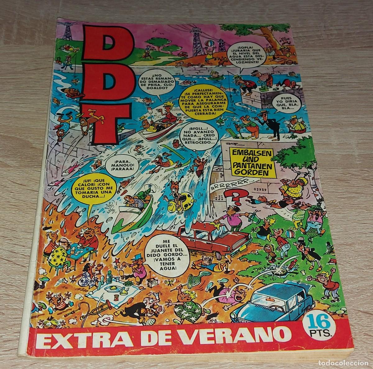 Tebeos: DDT EXTRA VERANO A&Ntilde;O 1971 BRUGUERA