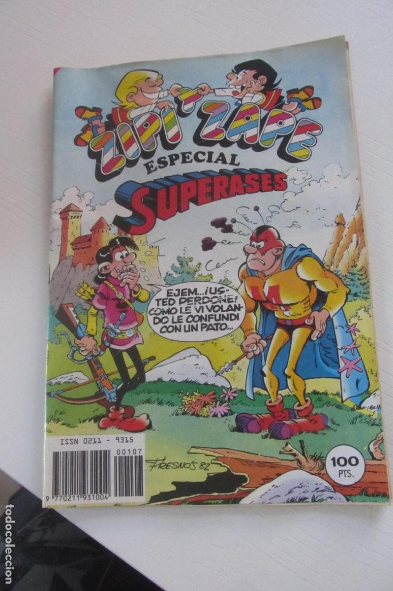 Tebeos: ZIPI Y ZAPE ESPECIAL SUPERASES N&ordm; 107. BRUGUERA BUEN ESTADO ARX349