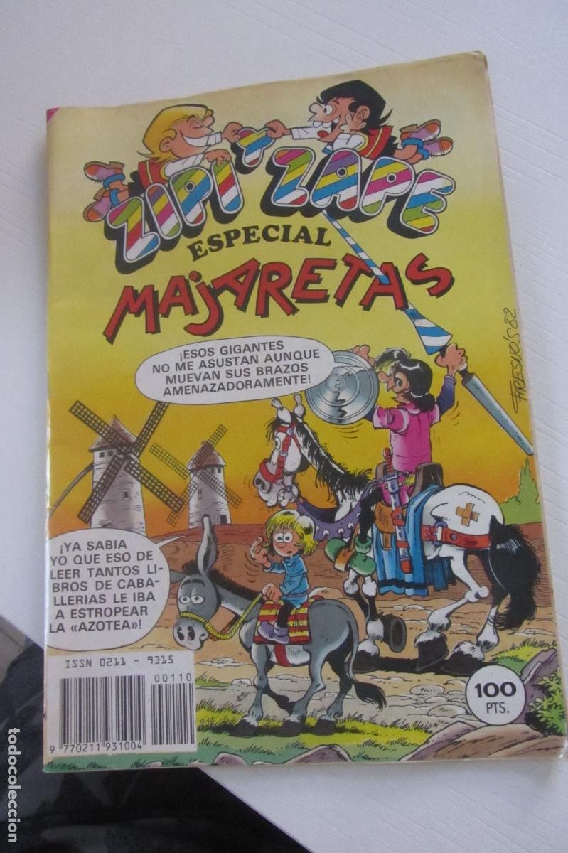 Tebeos: ZIPI Y ZAPE ESPECIAL MAJARETAS N&ordm; 110 BRUGUERA ARX349