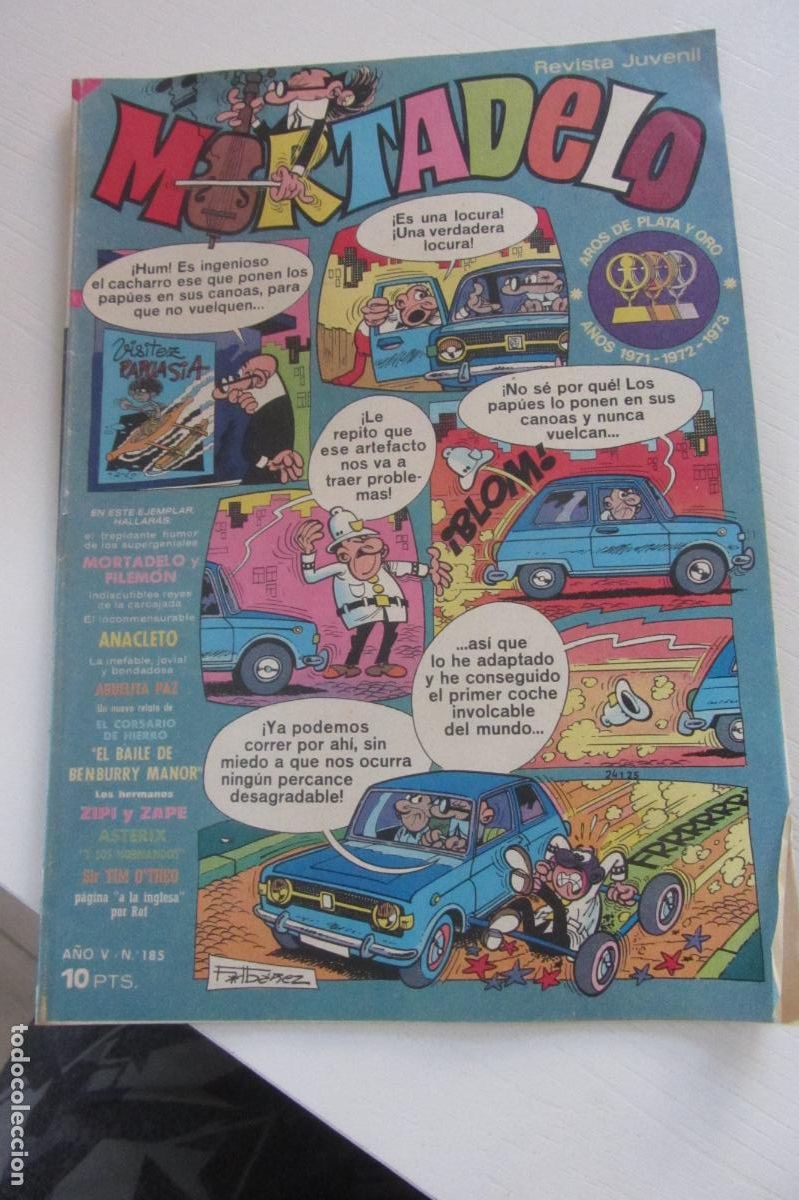 Tebeos: MORTADELO SEMANAL N&ordm; 185 BRUGUERA ARX349
