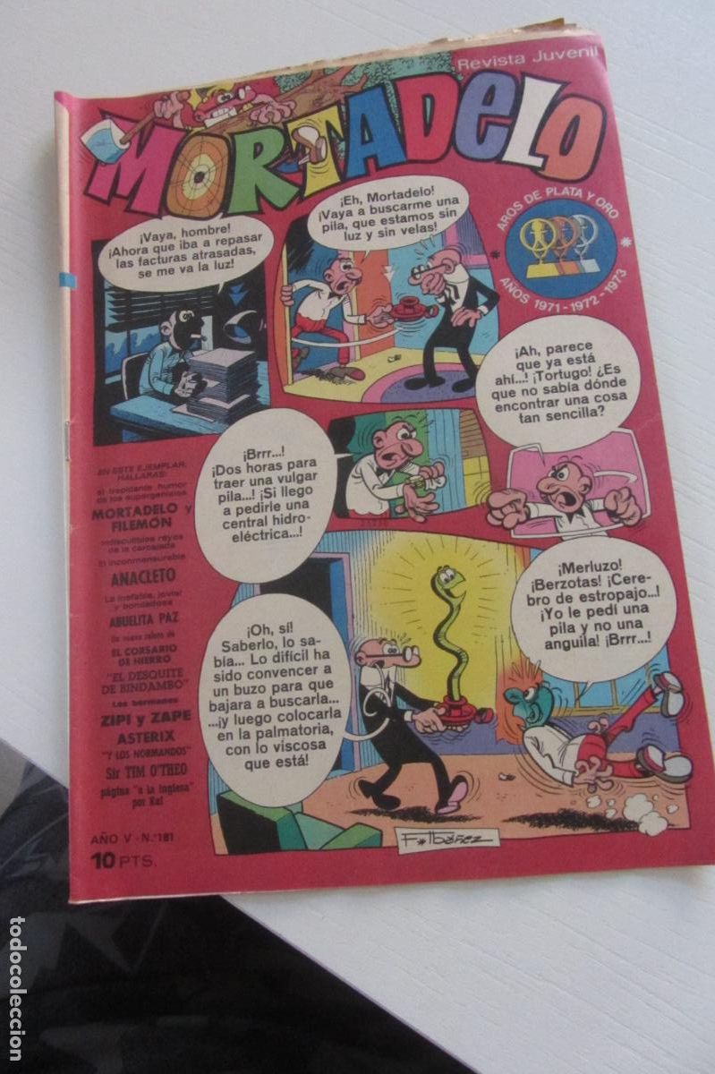 Tebeos: MORTADELO REVISTA JUVENIL N&ordm; 181 / BRUGUERA ARX349