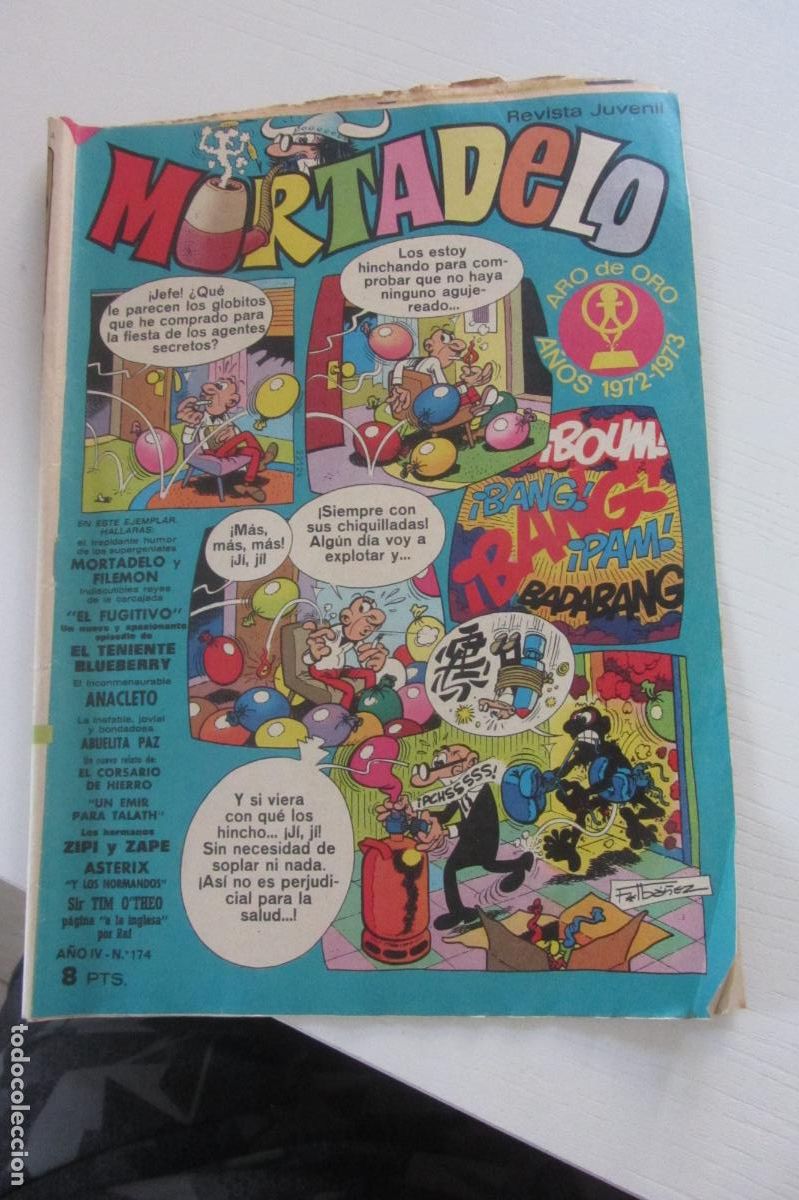 Tebeos: MORTADELO REVISTA JUVENIL N&ordm; 174 / BRUGUERA ARX358