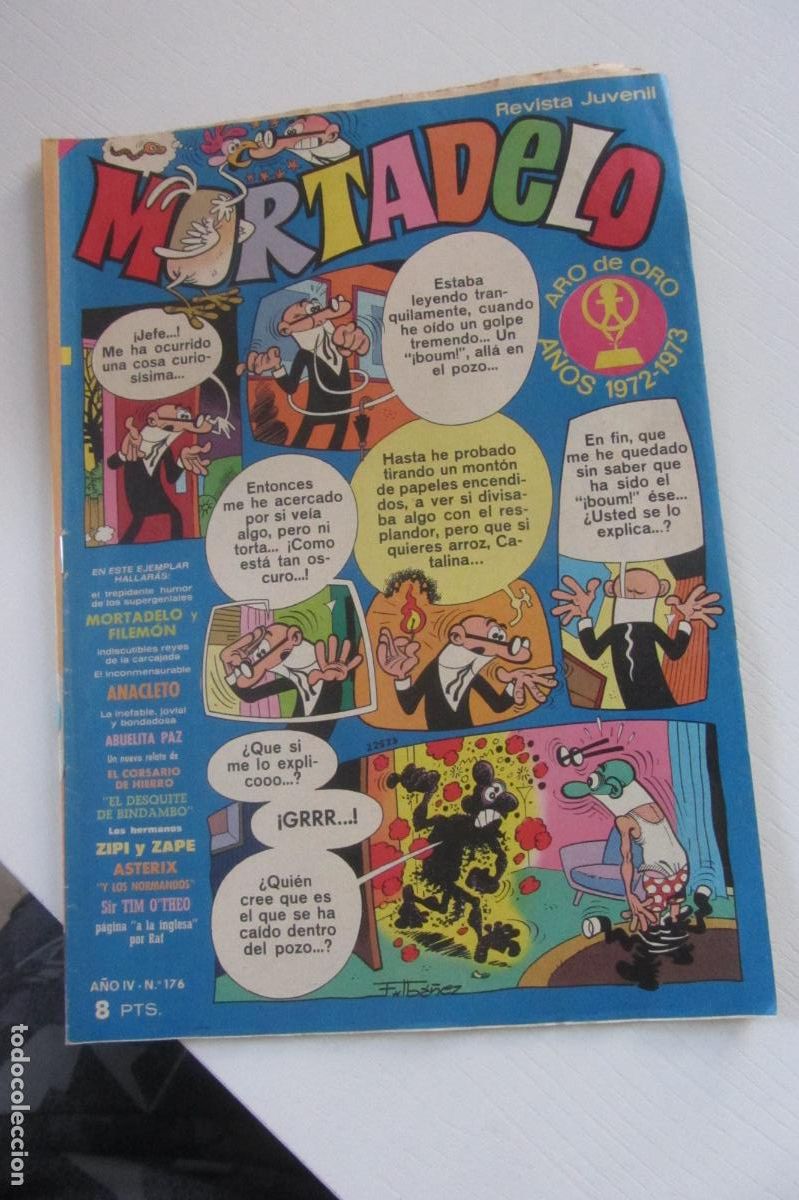 Tebeos: MORTADELO REVISTA JUVENIL N&ordm; 176 / BRUGUERA ARX358