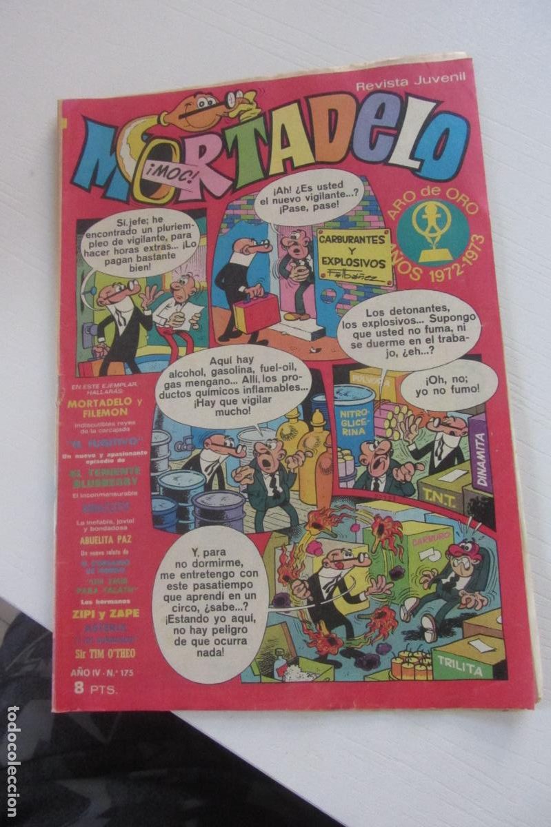 Tebeos: MORTADELO REVISTA JUVENIL N&ordm; 175 / BRUGUERA ARX358