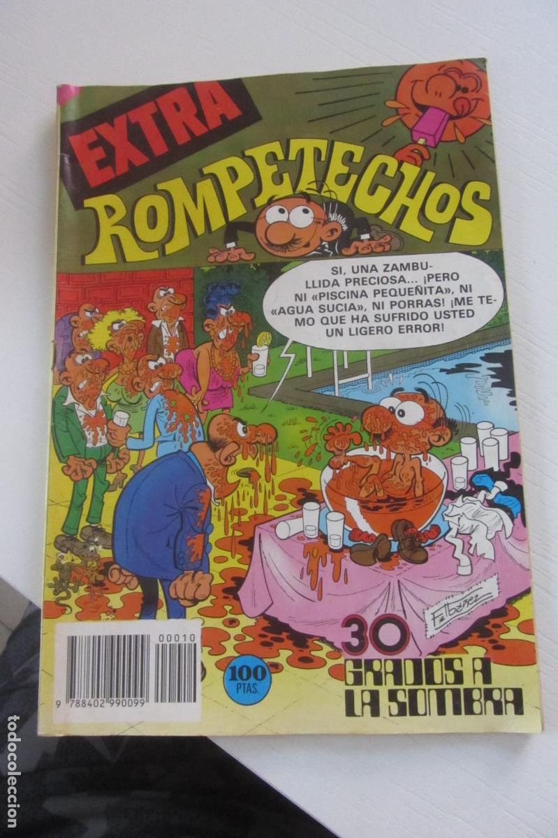 Tebeos: ROMPETECHOS EXTRA 10, 30 GRADOS A LA SOMBRA. ANACLETO, PEPE EL HINCHA, DON PIO, HUG EL TROGLO ARX358