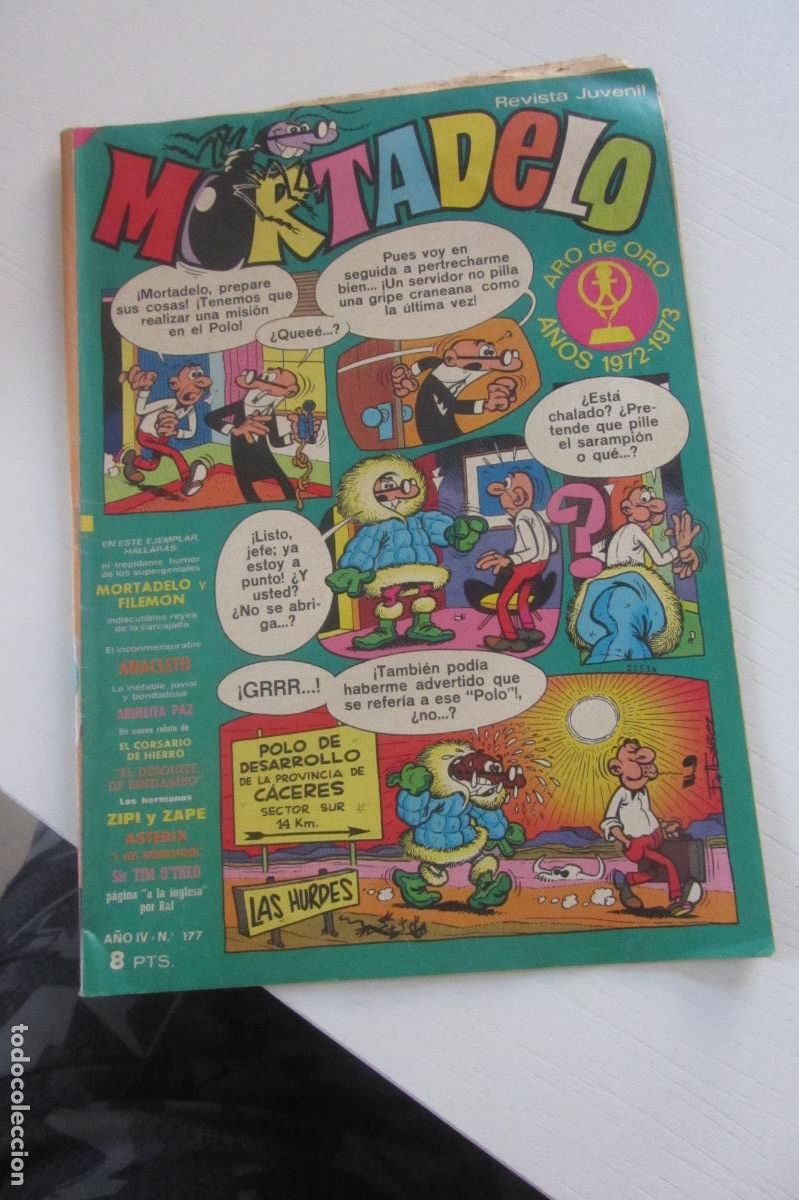 Tebeos: MORTADELO SEMANAL N&ordm; 177. CORSARIO DE HIERRO BRUGUERA ARX358