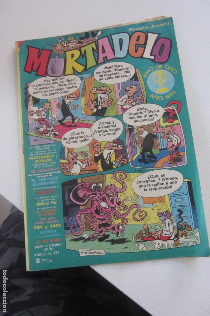 Tebeos: MORTADELO SEMANAL N&ordm; 171 CORSARIO DE HIERRO BRUGUERA ARX358