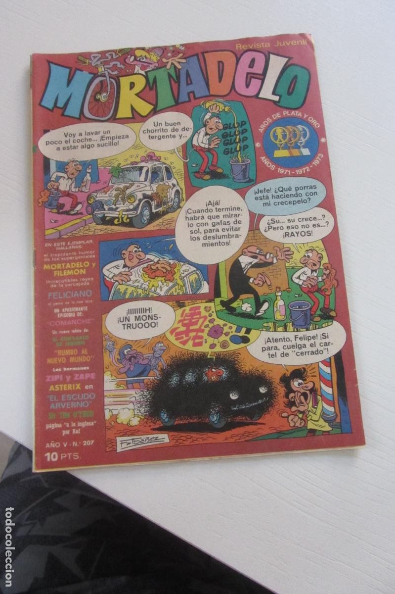 Tebeos: MORTADELO SEMANAL N&ordm; 207 BRUGUERA ARX358