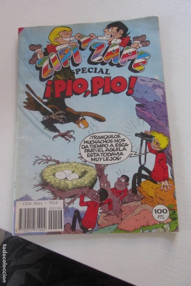 Tebeos: ZIPI Y ZAPE ESPECIAL N&ordm; 106. &iexcl;PIO,PIO! BRUGUERA 1982 ARX358