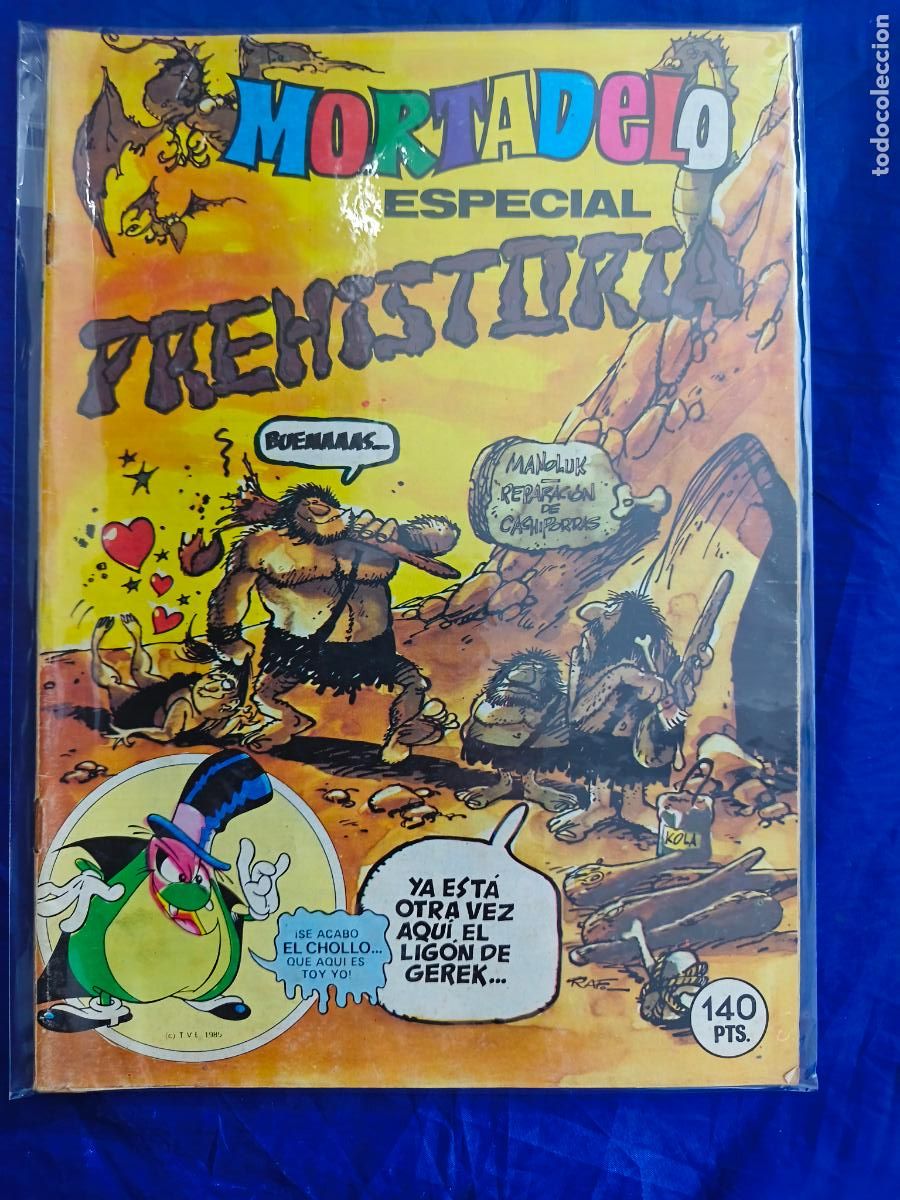 Tebeos: MORTADELO ESPECIAL PREHISTORIA #191 BRUGUERA OREFSLL