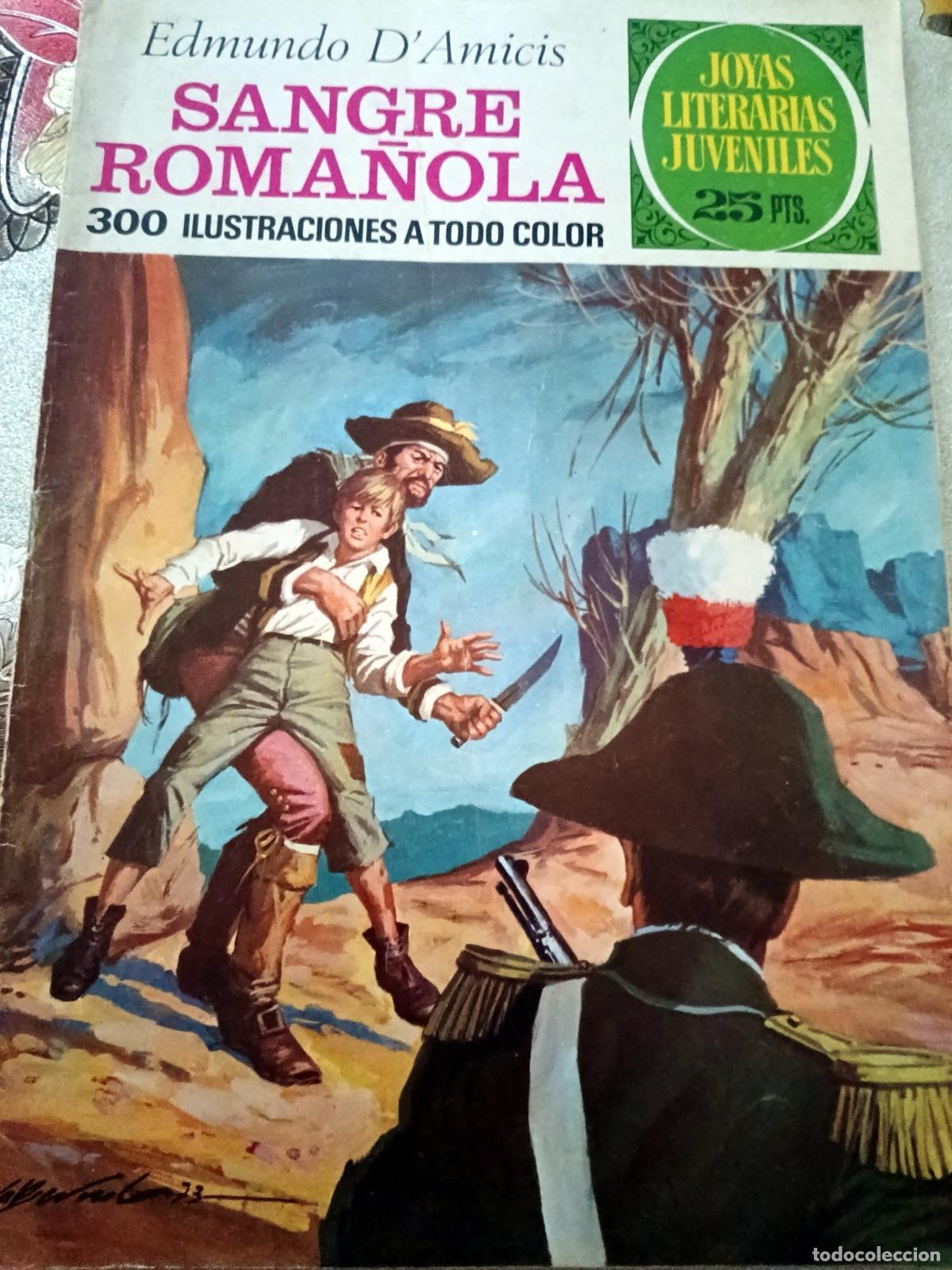 Tebeos: Joyas Literarias Juveniles - Sangre romana - Bruguera