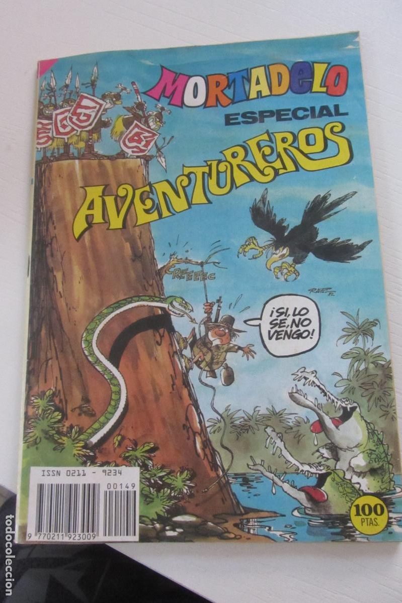 Tebeos: MORTADELO ESPECIAL: AVENTUREROS N&ordm; 149 - Editorial BRUGUERA 1983 ARX358