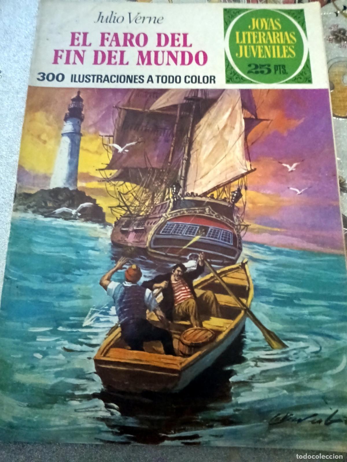 Comics: Joyas Literarias Juveniles - El faro del fin del mundo - Bruguera