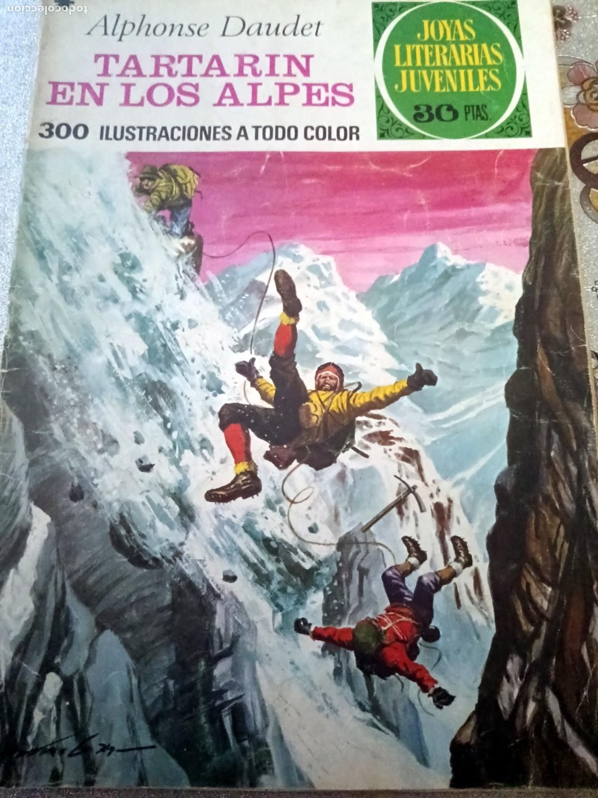 Comics: Joyas Literarias Juveniles - Tartar&iacute;n en los Alpes - Bruguera