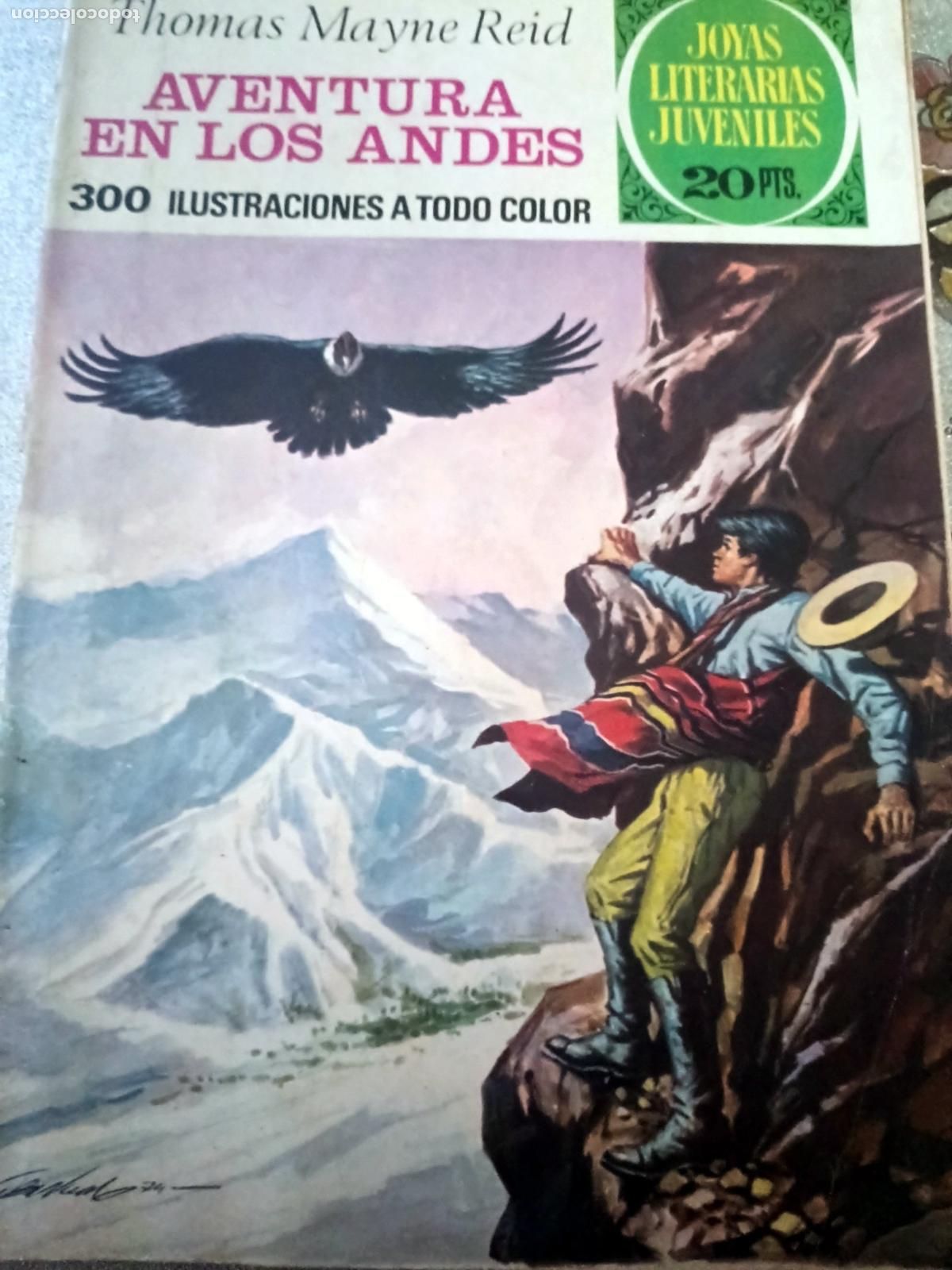 Comics: Joyas Literarias Juveniles - Aventura en los Andes - Bruguera