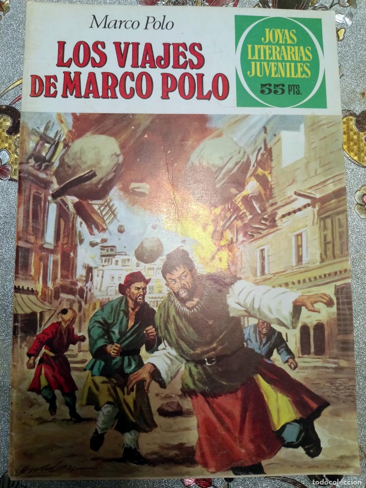 Tebeos: Joyas Literarias Juveniles - Los viajes de Marco Polo - Bruguera