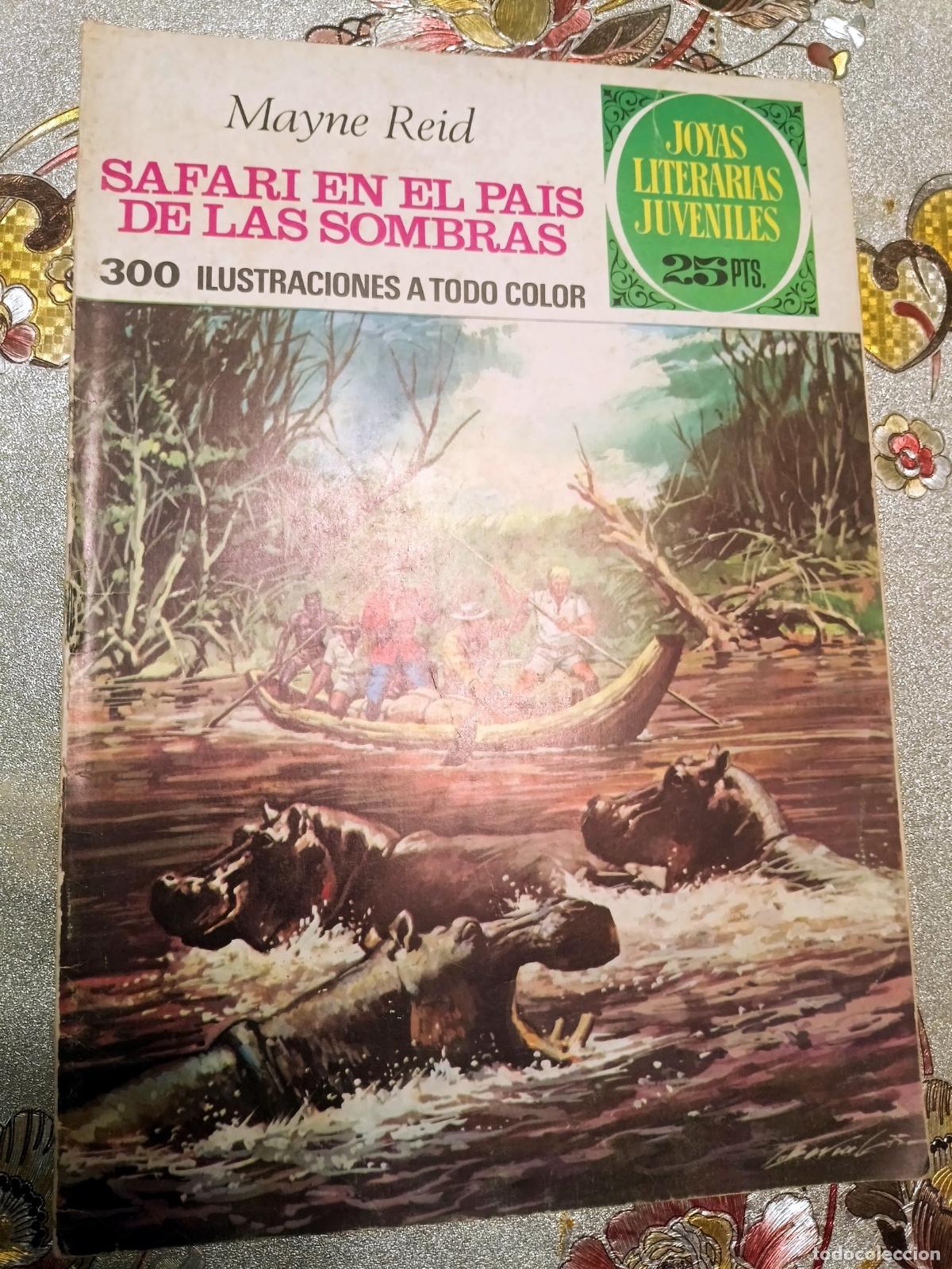 Tebeos: Joyas Literarias Juveniles - Safari en el pa&iacute;s de las sombras - Bruguera