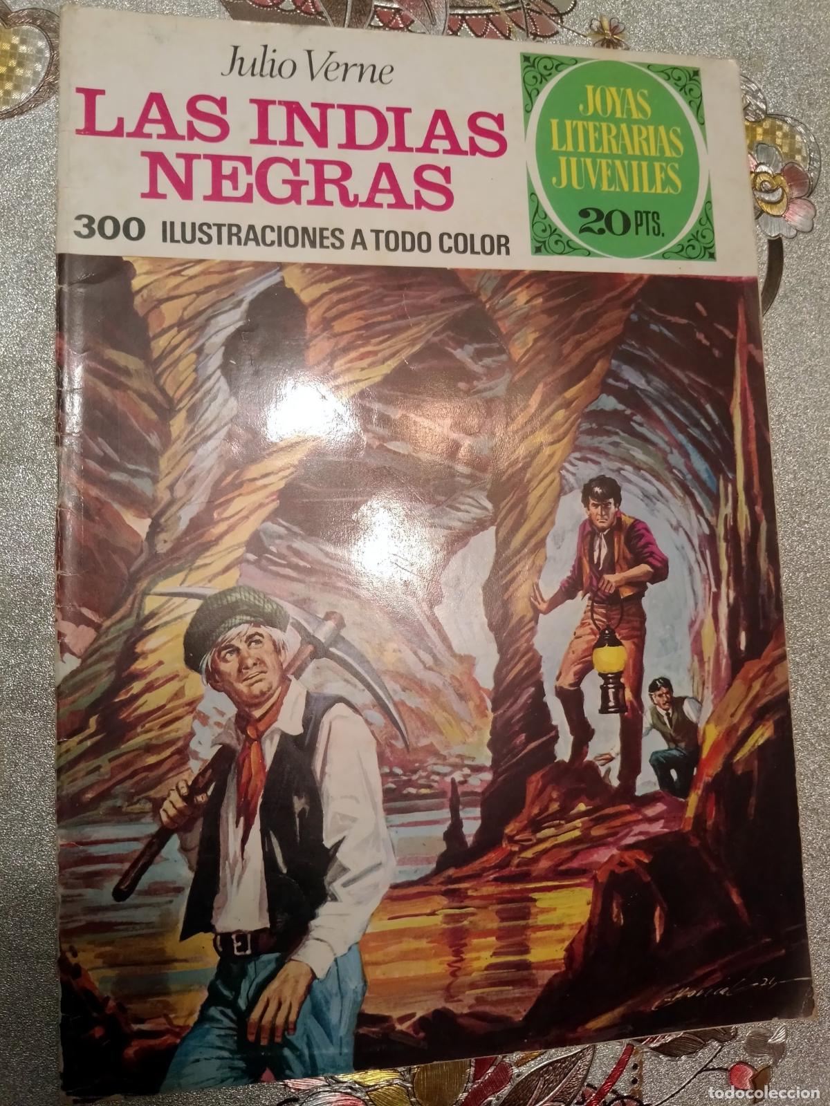 Tebeos: Joyas Literarias Juveniles - Las Indias Negras - Bruguera