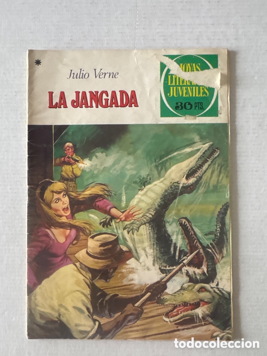 Tebeos: Joyas Literarias #195 - LA JANGADA - Julio Verne - BRUGUERA