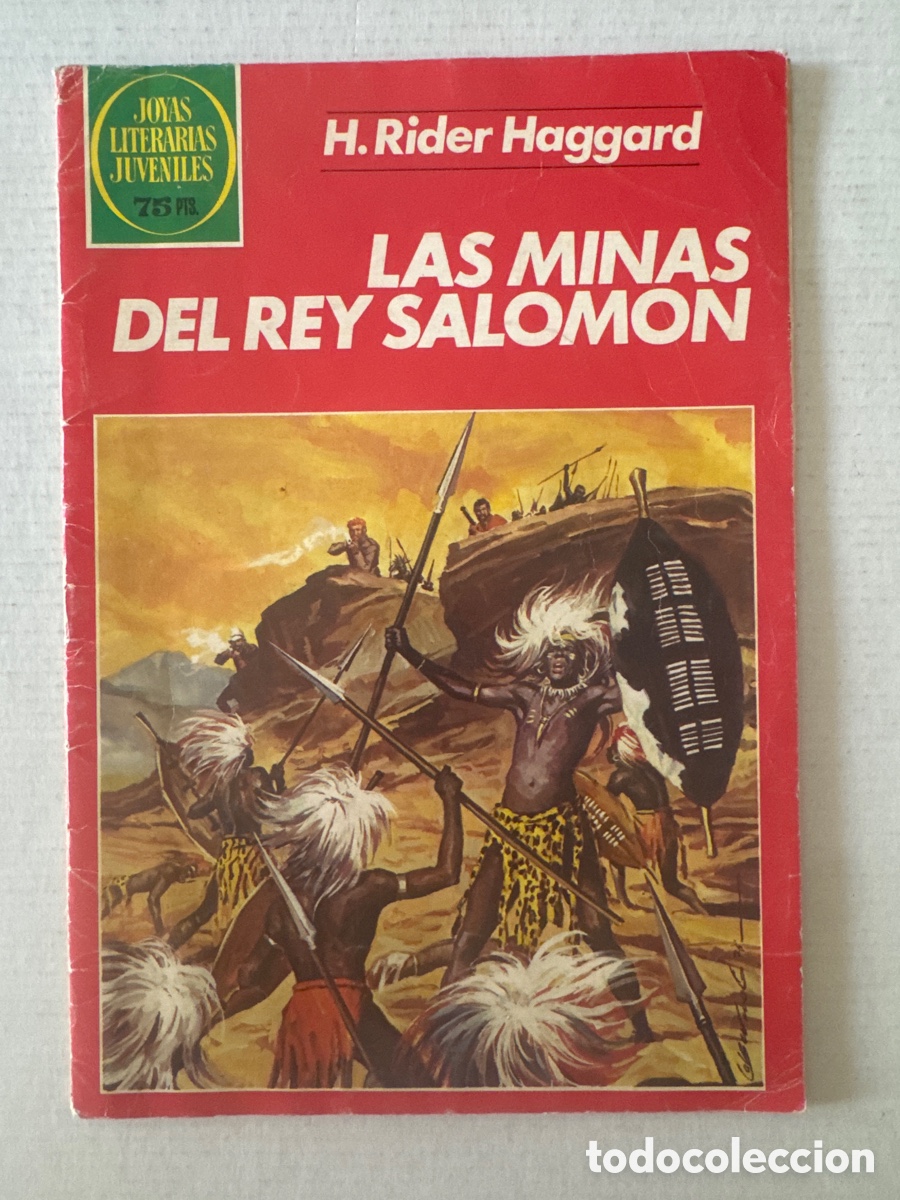 Tebeos: Joyas Literarias #156 - LAS MINAS DEL REY SALOM&Oacute;N de H. Rider Haggard - BRUGUERA