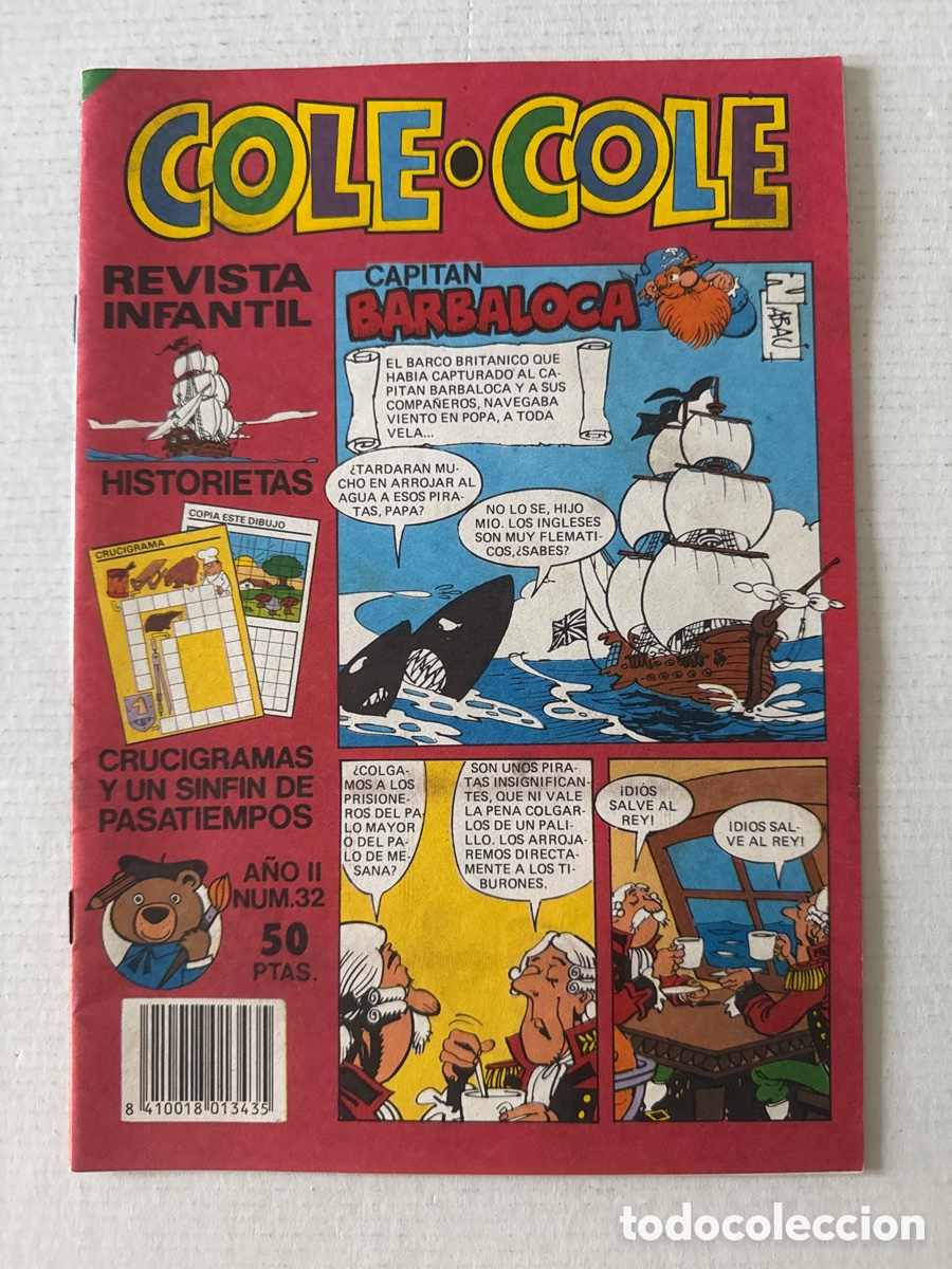 Tebeos: COLE-COLE A&Ntilde;O II #32 BRUGUERA &laquo;BUEN ESTADO&raquo; &laquo;INFRECUENTE&raquo;