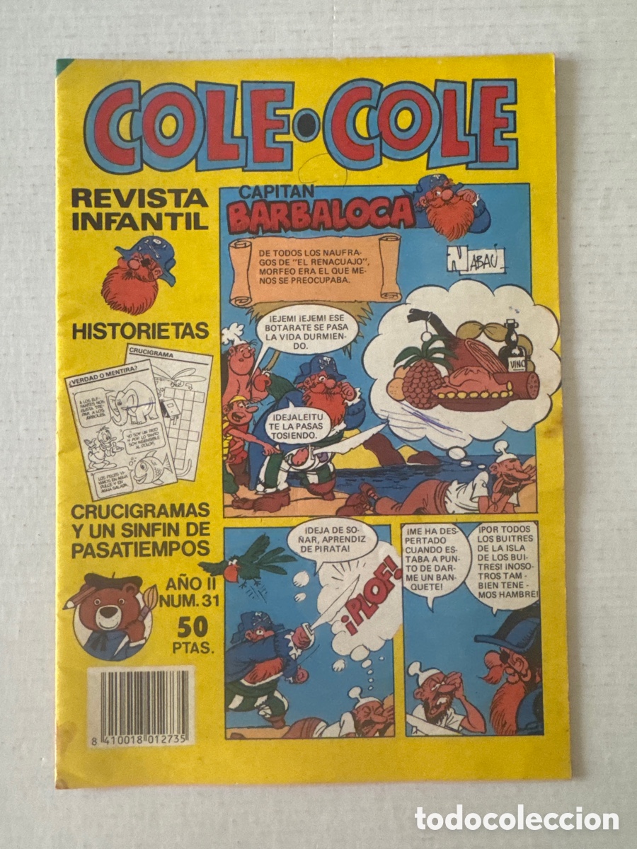 Tebeos: COLE-COLE A&Ntilde;O II #31 BRUGUERA &laquo;BUEN ESTADO&raquo; &laquo;INFRECUENTE&raquo;
