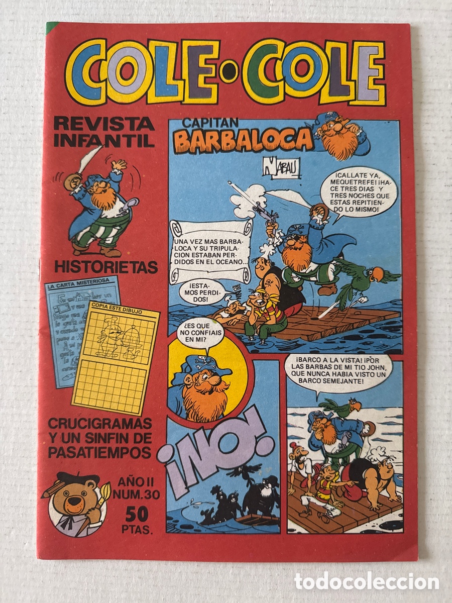 Tebeos: COLE-COLE A&Ntilde;O II #30 BRUGUERA &laquo;BUEN ESTADO&raquo; &laquo;INFRECUENTE&raquo;