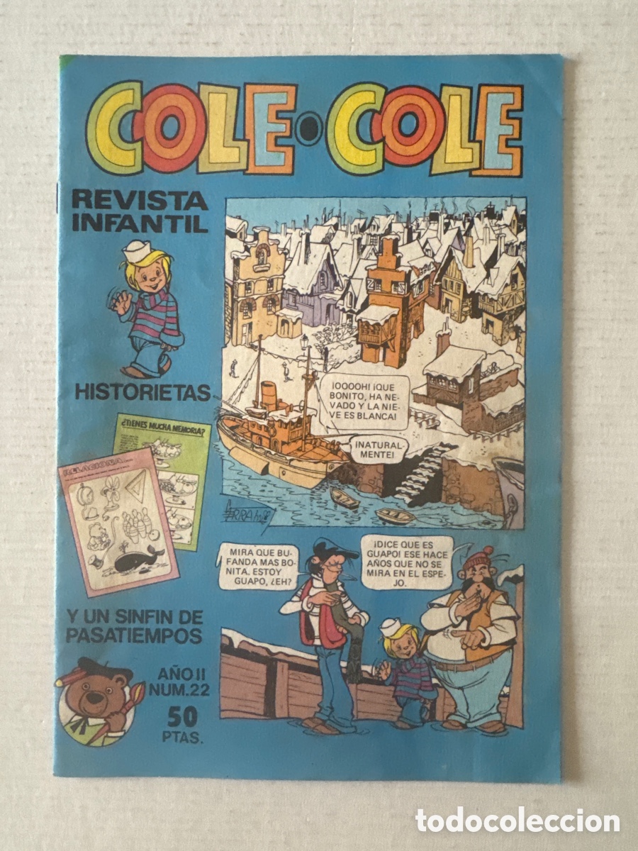 Tebeos: COLE-COLE A&Ntilde;O II #22 BRUGUERA &laquo;BUEN ESTADO&raquo; &laquo;INFRECUENTE&raquo;