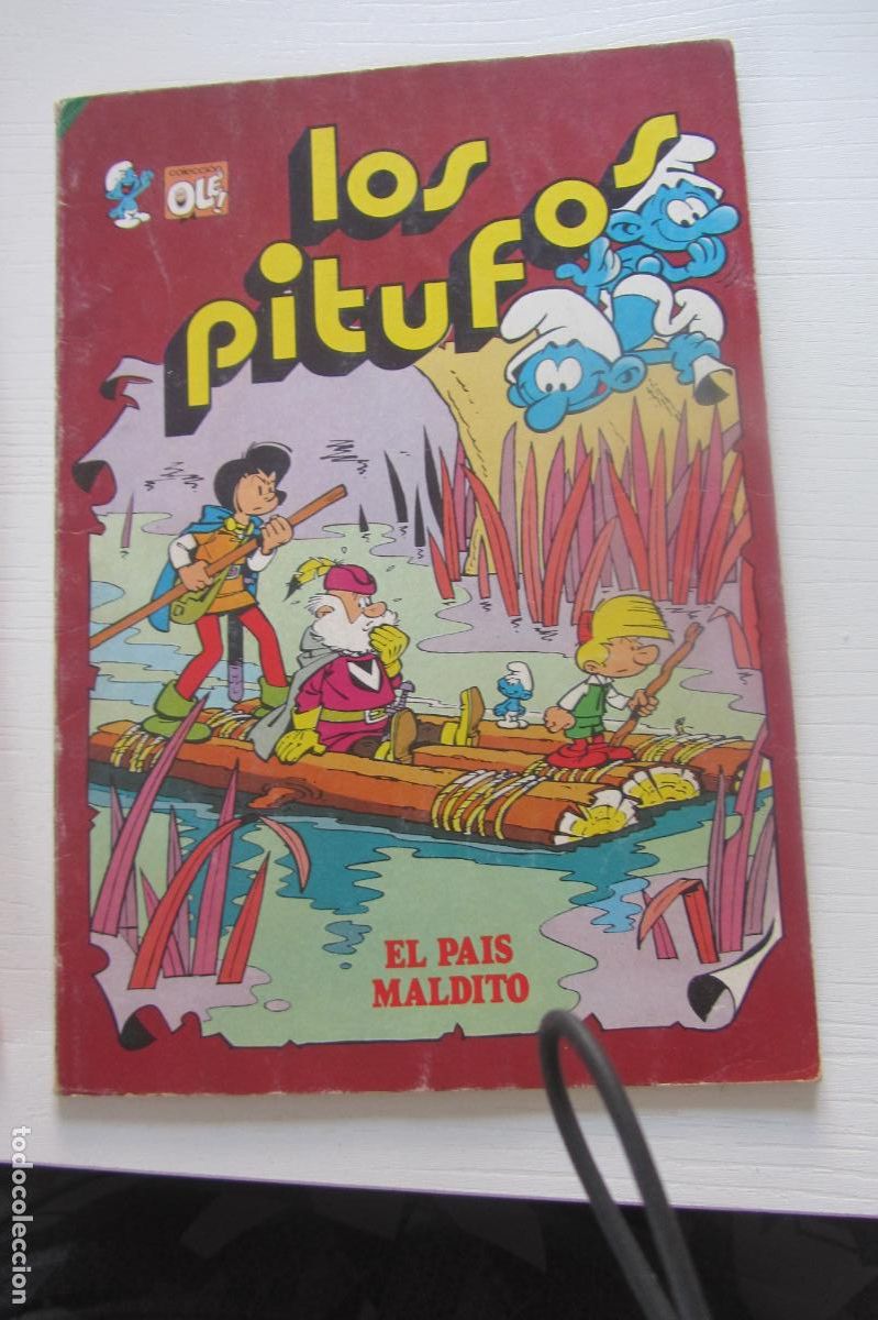 Tebeos: COLECCI&Oacute;N OLE N&ordm; 14 LOS PITUFOS EN EL PAIS MALDITO DEL A&Ntilde;O 1981 BRUGUERA arx73b