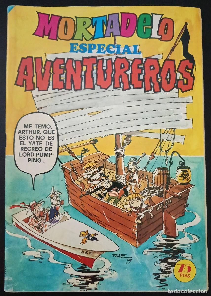 Tebeos: MORTADELO ESPECIAL-BRUGUERA- N&ordm; 63 -AVENTUREROS-JULIO VIVAS-SIR TIM-CARRILLO-1979-BUENO-VEA-1725