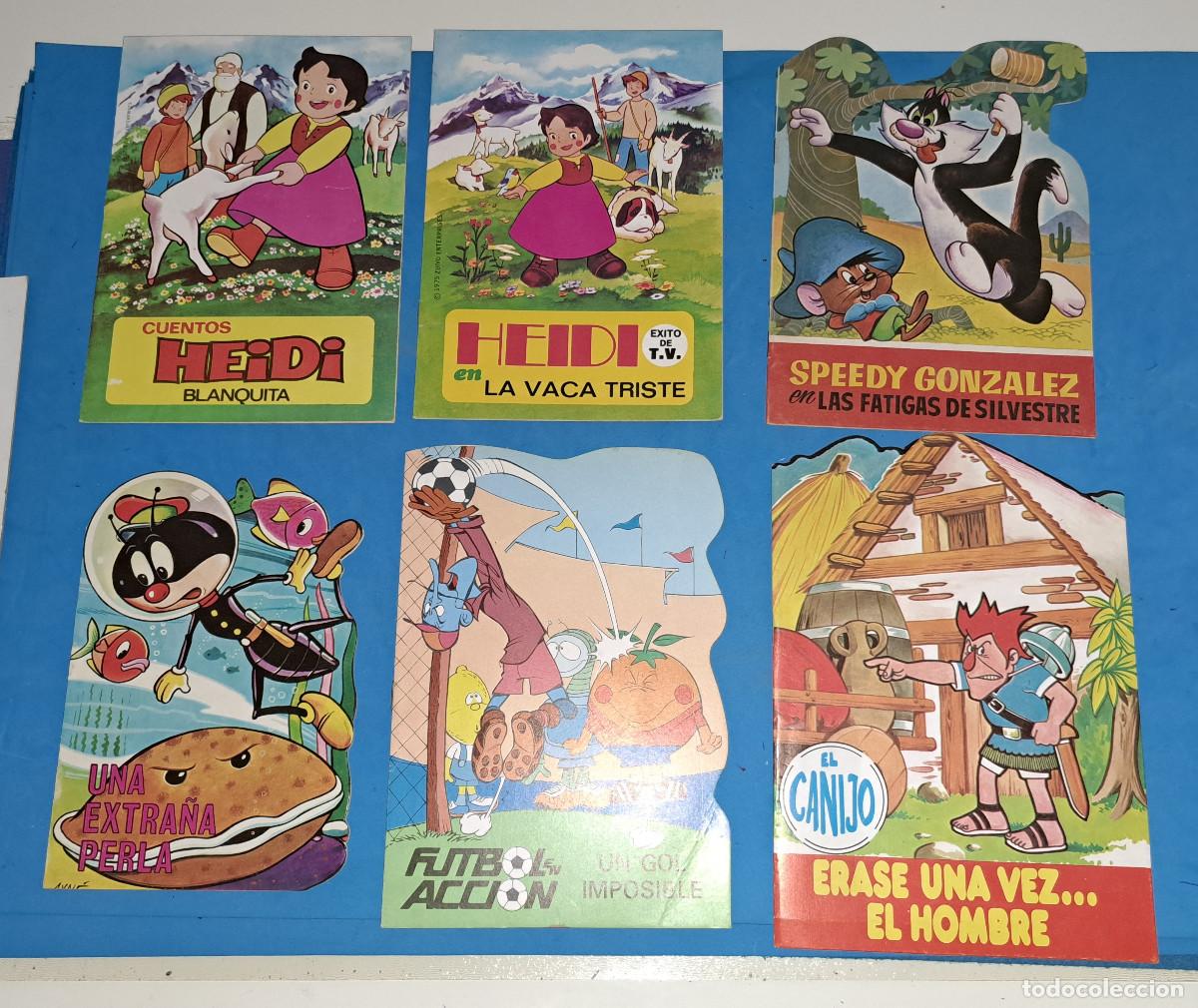 Tebeos: LOTE DE 6 CUENTOS - PERSONAJES DE LA TV - EDITORIAL BRUGUERA - A&Ntilde;OS 70 / 80