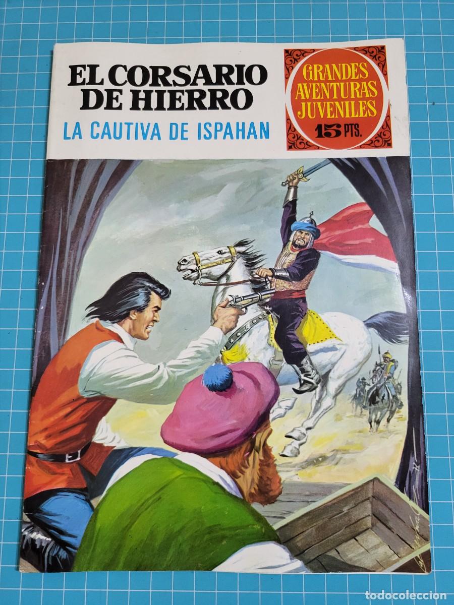 Tebeos: El Corsario de Hierro grandes aventuras juveniles, N.&ordm; 33. Bruguera.
