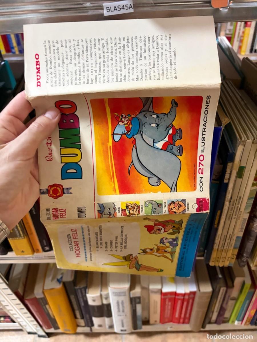 Tebeos: BLAS45A DUMBO, con 270 ilustraciones, Colecci&oacute;n Hogar Feliz, Editorial Bruguera SOLO SOBERCUBIERTA