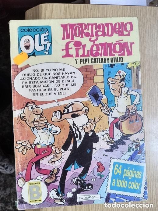 Tebeos: MORTADELO Y FILEMON Y PEPE GOTERA Y OTILIO -LEER DETALLES