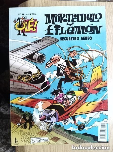 Tebeos: OLE N 41 - MORTADELO Y FILEMON -- SECUESTRO AEREO -LEER DETALLES