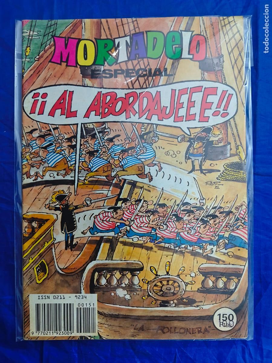 Tebeos: MORTADELO ESPECIAL AL ABORDAJE #151 BRUGUERA OREFSLL