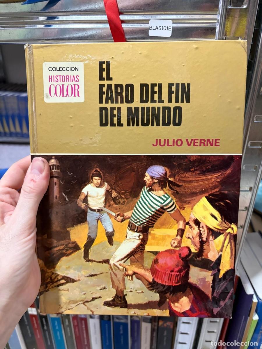 Tebeos: BLAS101E Julio Verne, El faro del fin del mundo, Colecci&oacute;n Historias Color