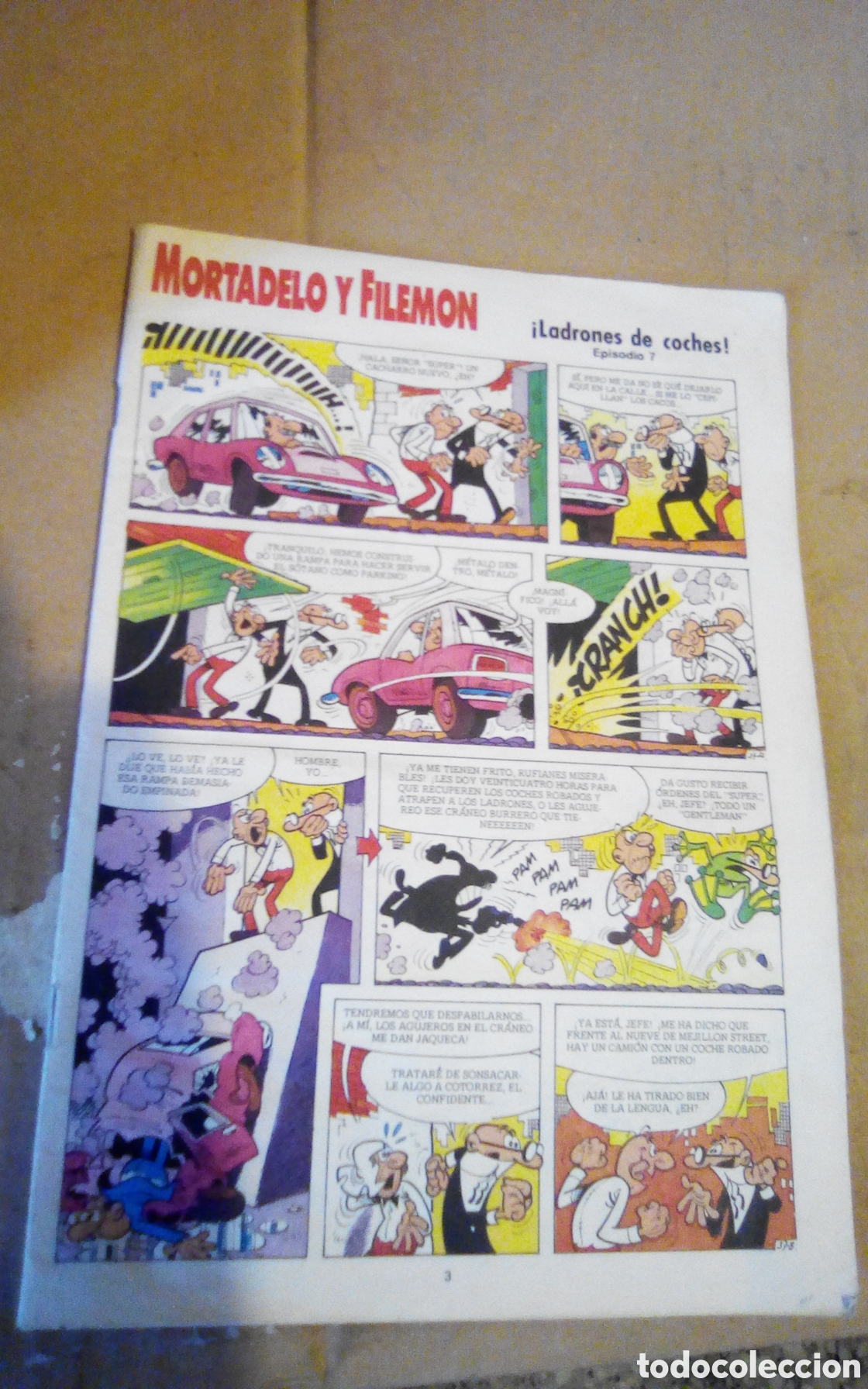 Tebeos: C&oacute;mic Mortadelo y Filem&oacute;n. No tiene las tapas.