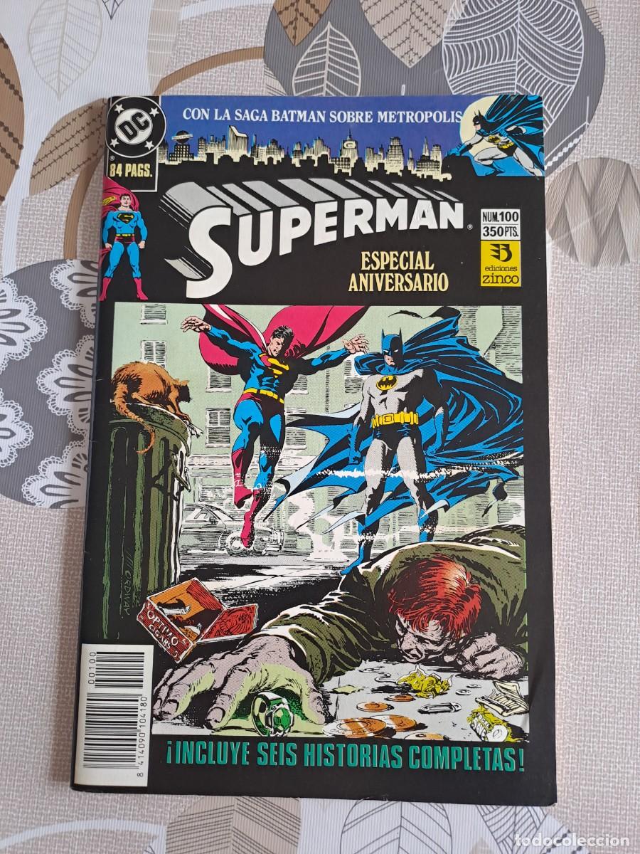 Tebeos: Superman 100, Zinco en muy buen estado