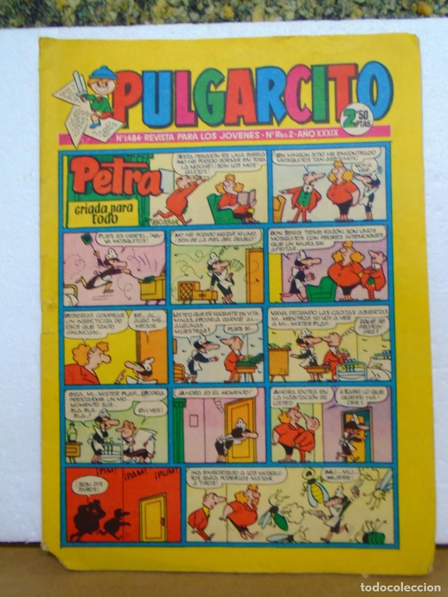 Tebeos: PULGARCITO.EDIT.BRUGUERA,N&ordm; 1484(12-10-1959)